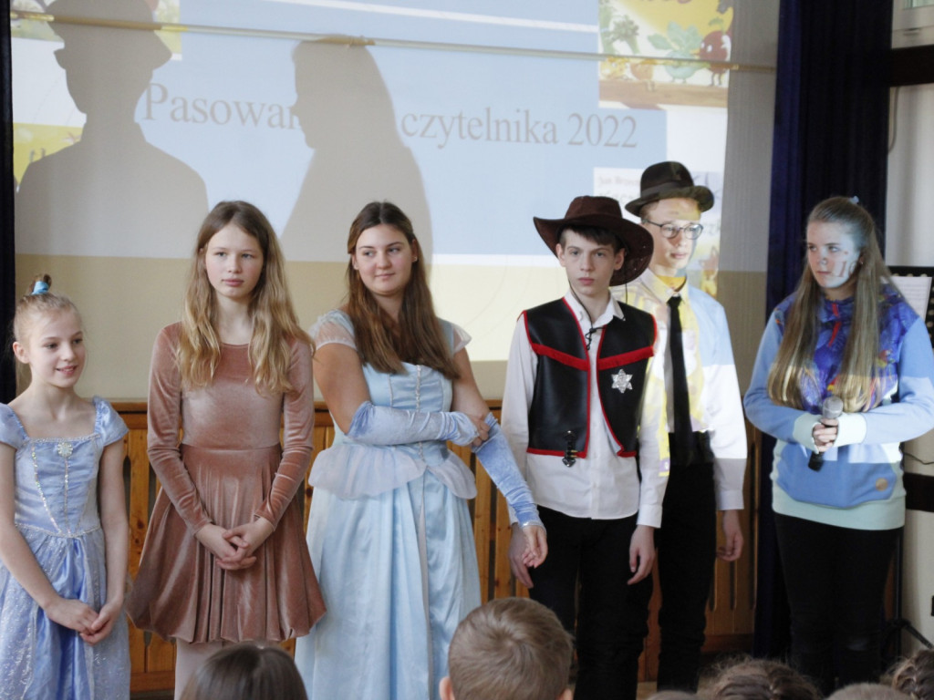 Pasowanie na czytelnika w 