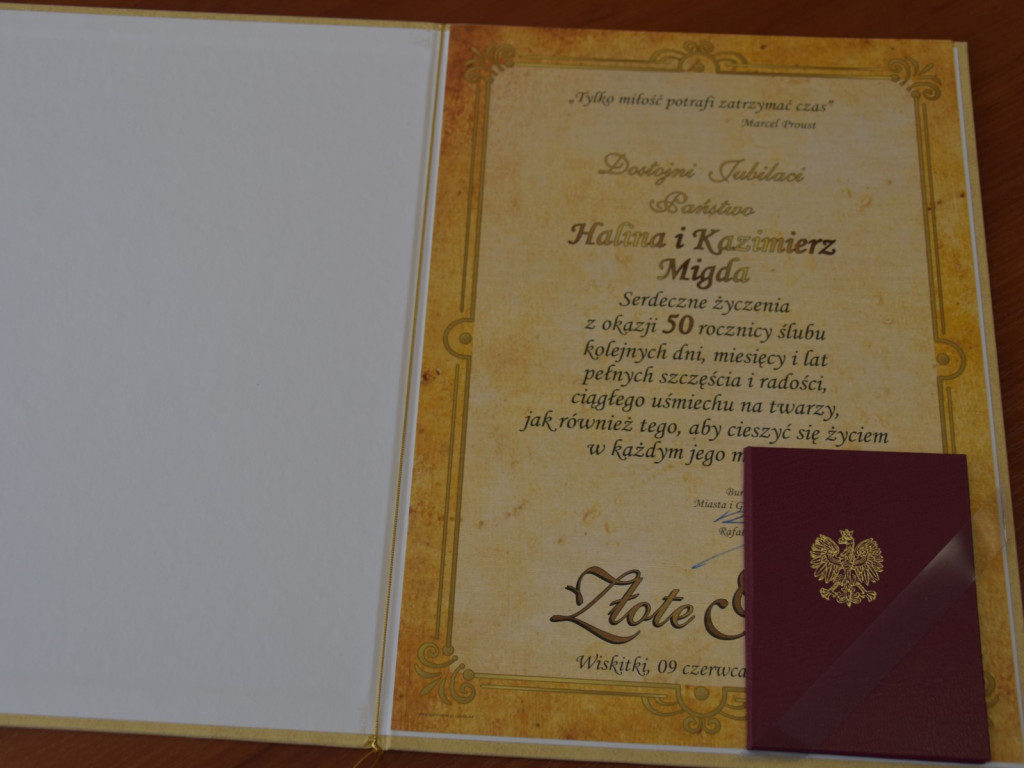 Przeżyli w małżeńskim szczęściu i miłości ponad 50 lat