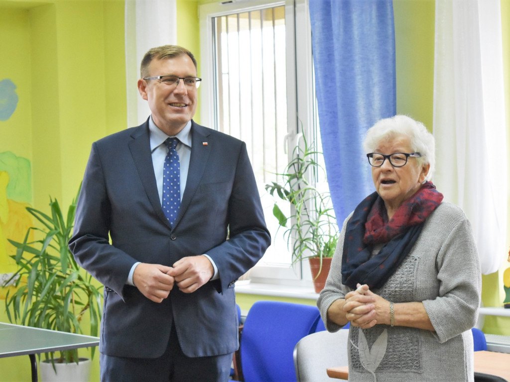 Minister przyjechał z prezentami dla TPD
