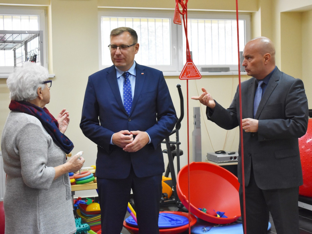 Minister przyjechał z prezentami dla TPD
