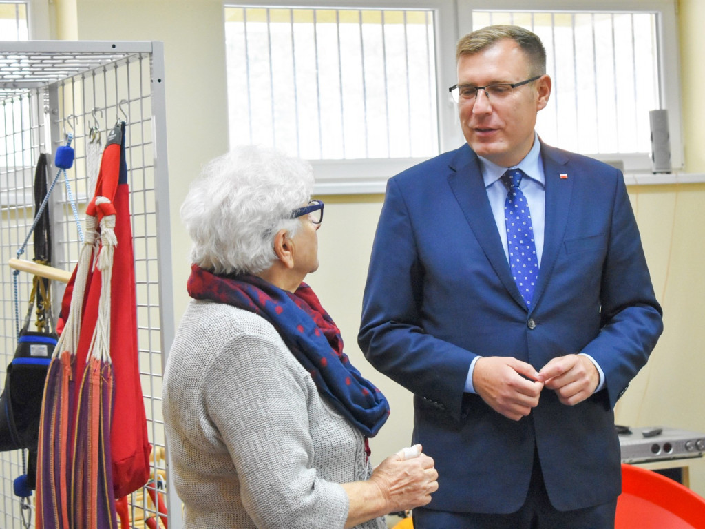 Minister przyjechał z prezentami dla TPD