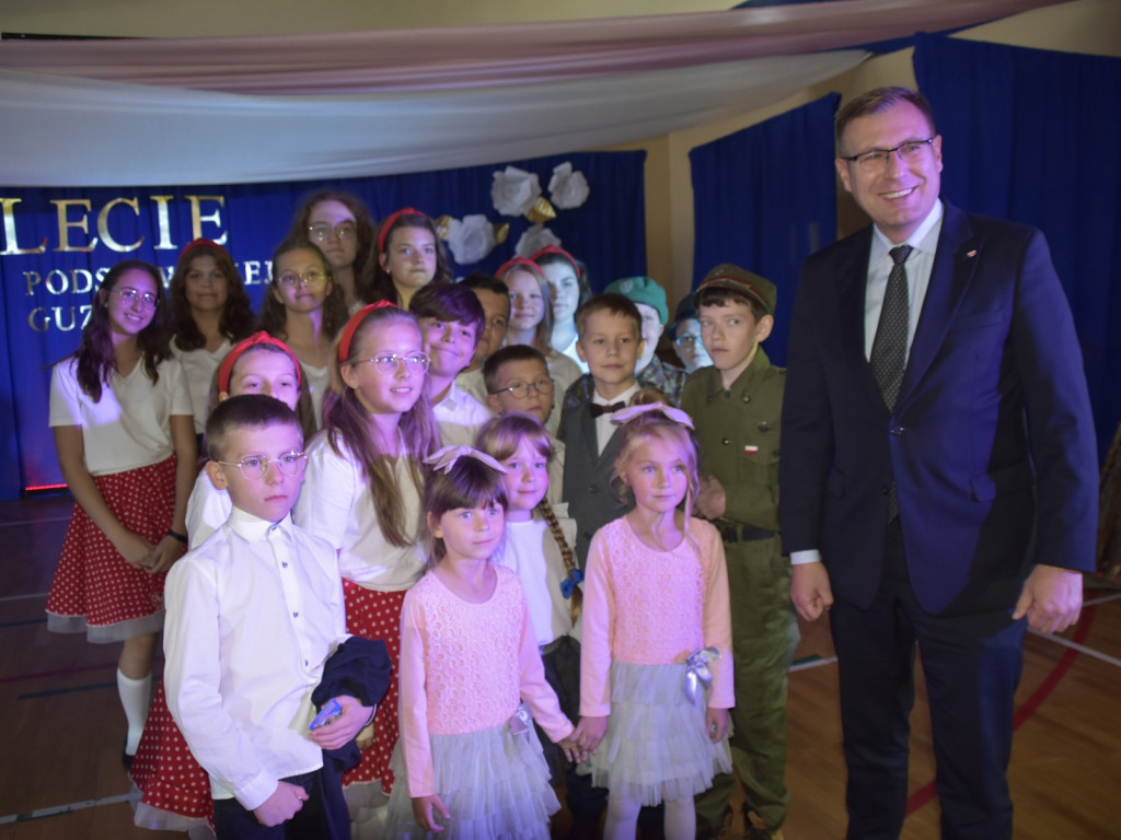 Wielki jubileusz Szkoły Podstawowej w Guzowie