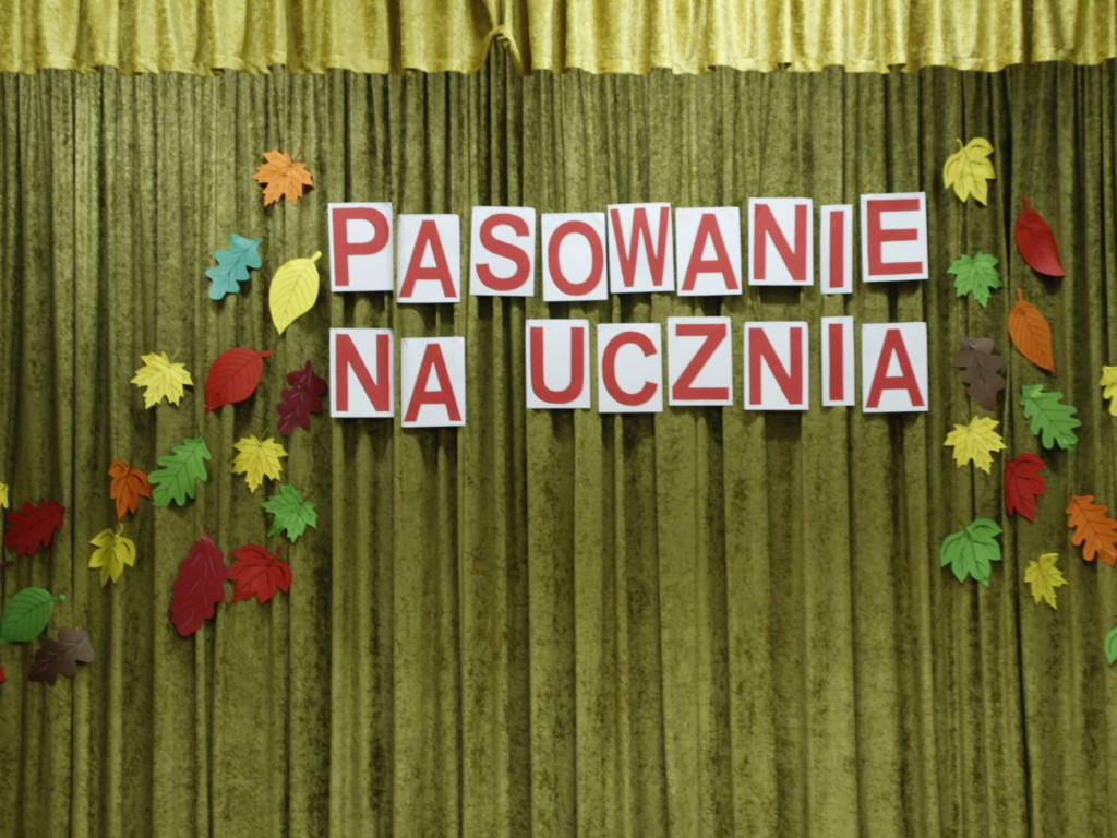 Pasowanie w Szkole Podstawowej nr 2