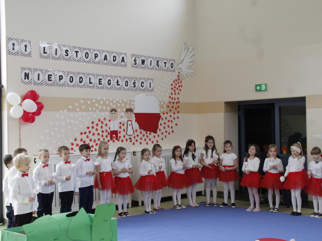 Święto Niepodległości w przedszkolu im. Krasnala Hałabały