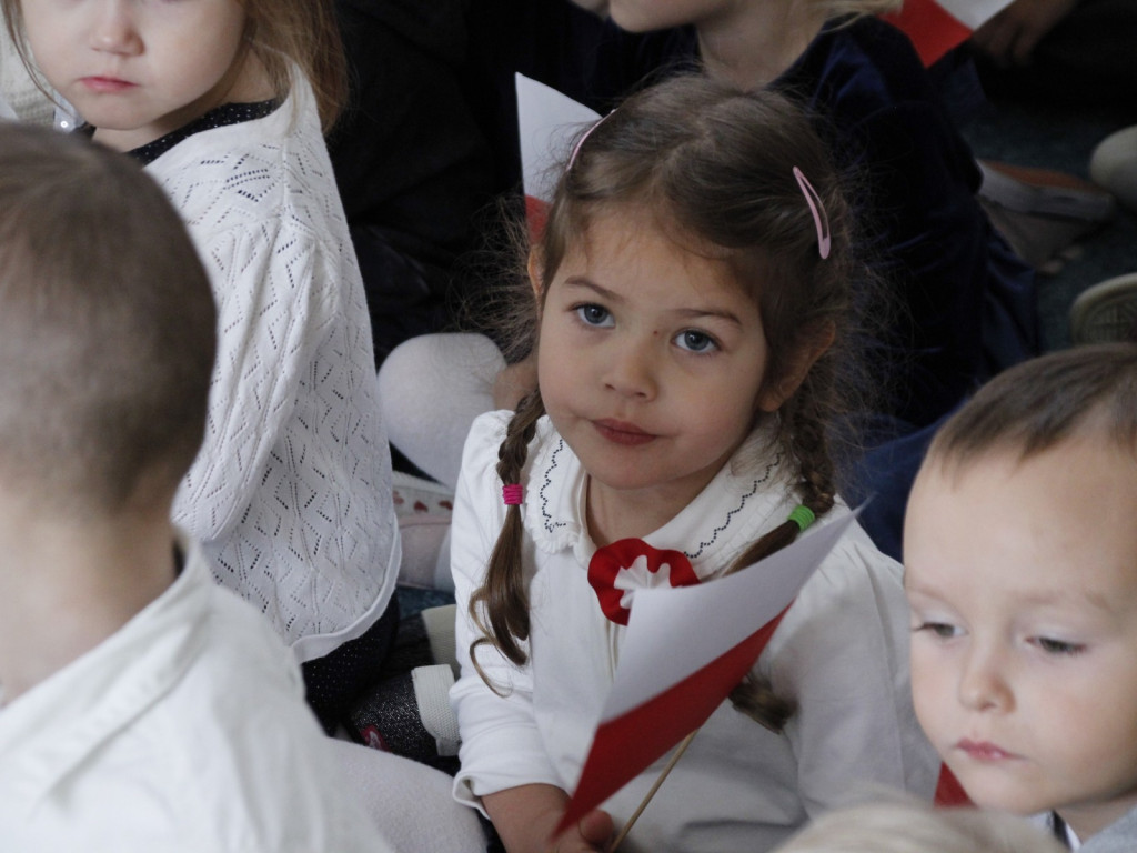 Święto Niepodległości w przedszkolu im. Krasnala Hałabały