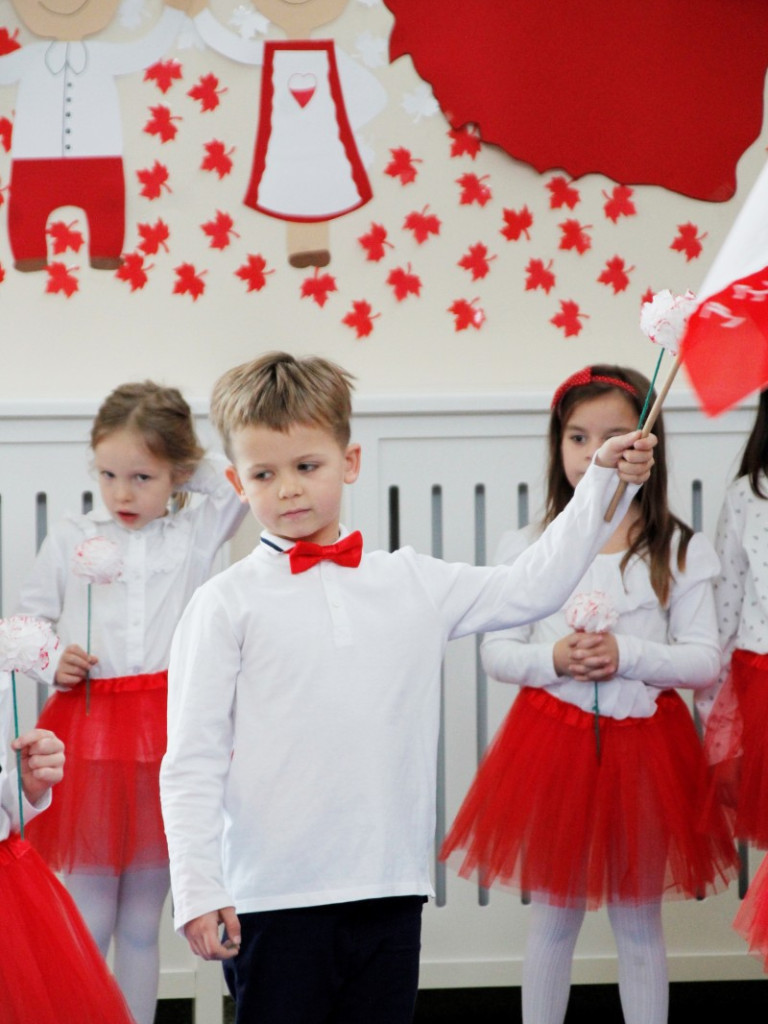Święto Niepodległości w przedszkolu im. Krasnala Hałabały