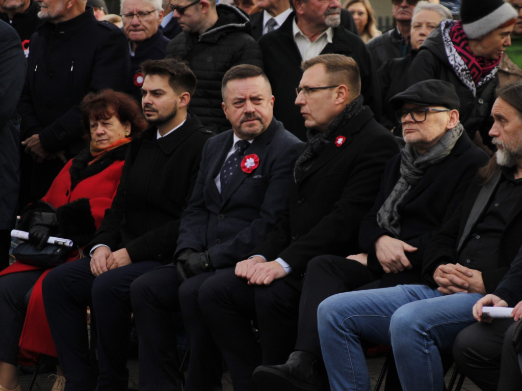 Pomnik Marszałka Piłsudskiego odsłonięty