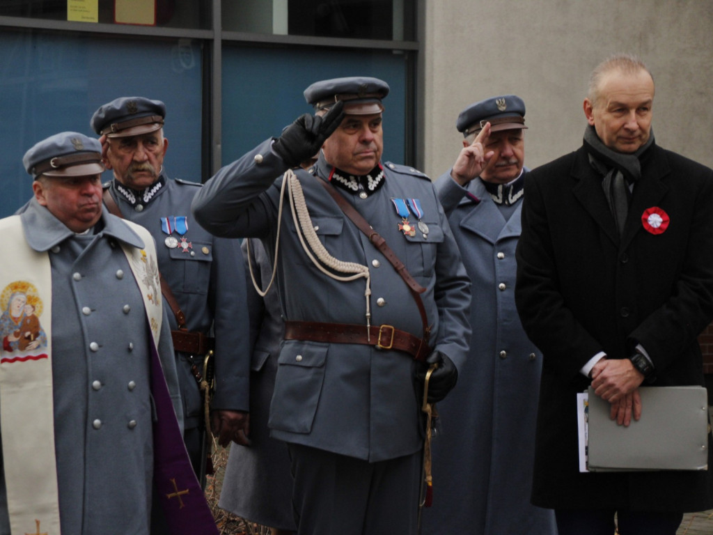 Pomnik Marszałka Piłsudskiego odsłonięty