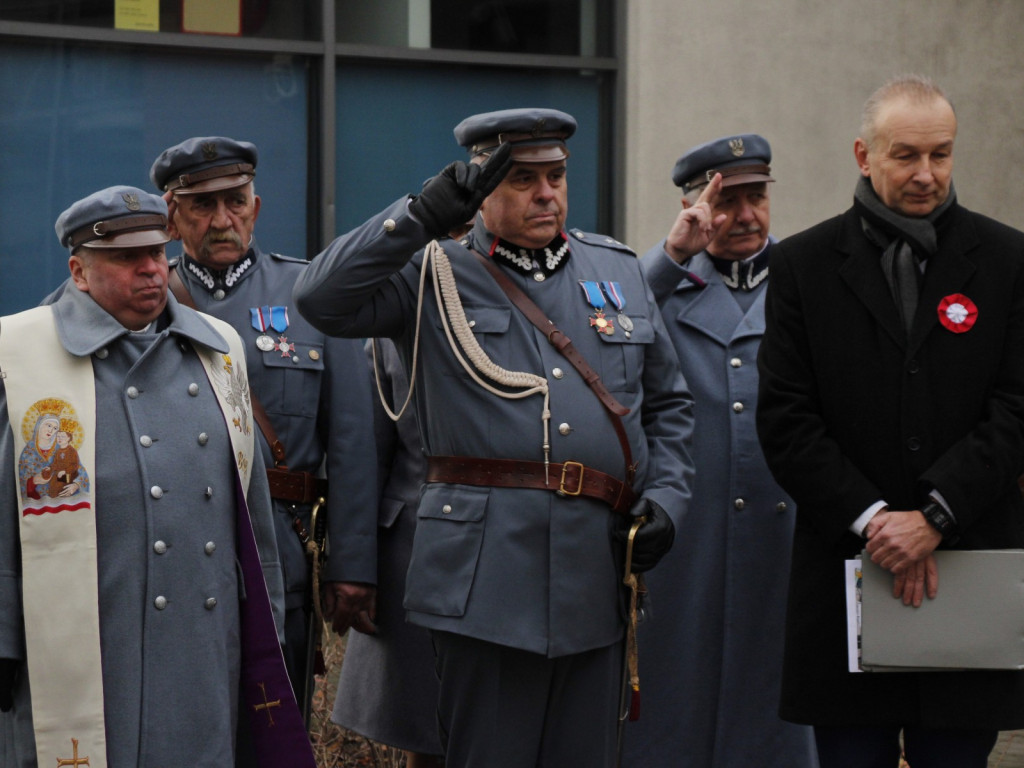 Pomnik Marszałka Piłsudskiego odsłonięty