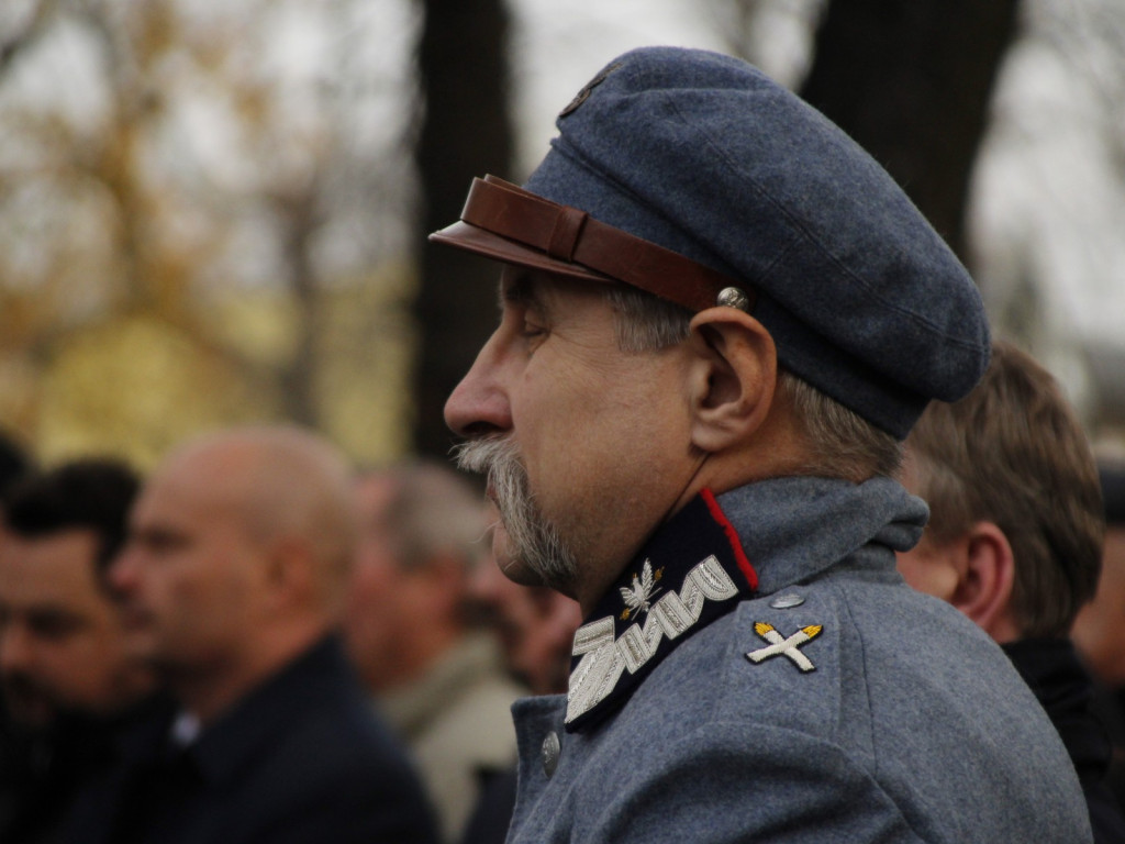 Pomnik Marszałka Piłsudskiego odsłonięty