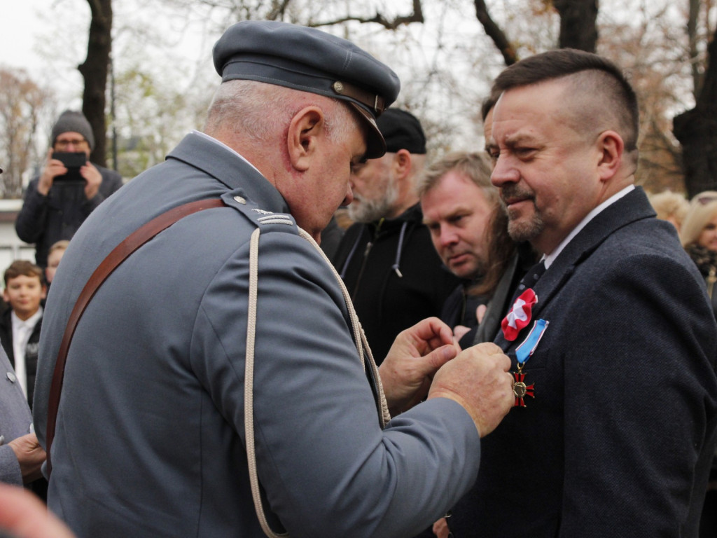Pomnik Marszałka Piłsudskiego odsłonięty