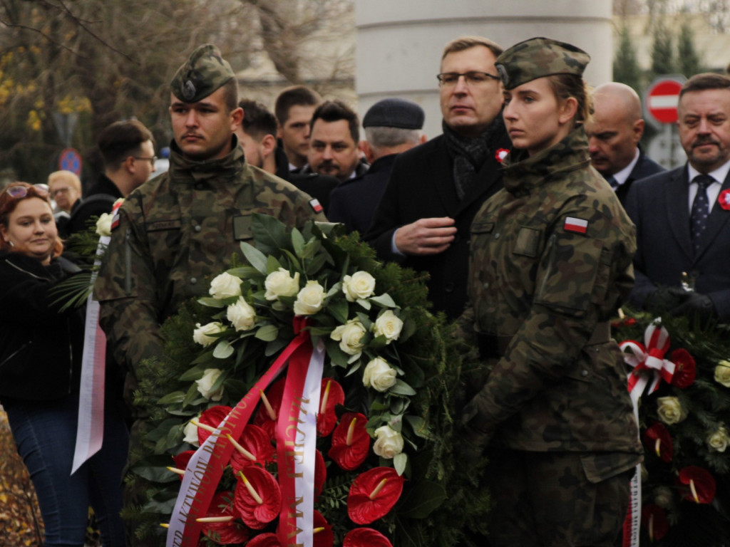 Pomnik Marszałka Piłsudskiego odsłonięty