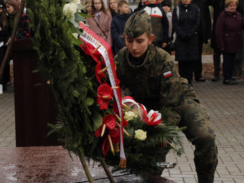 Pomnik Marszałka Piłsudskiego odsłonięty