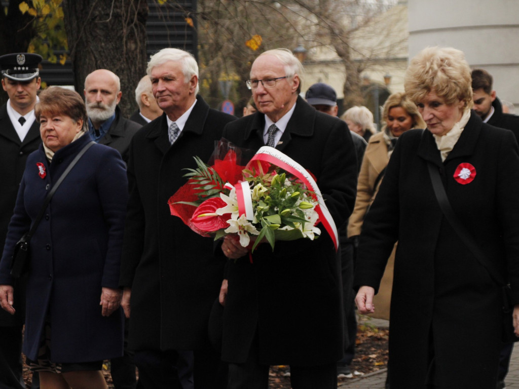 Pomnik Marszałka Piłsudskiego odsłonięty