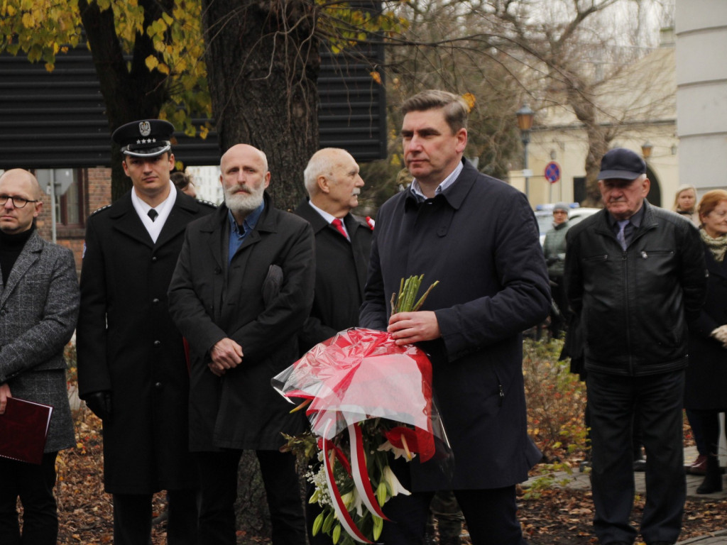 Pomnik Marszałka Piłsudskiego odsłonięty