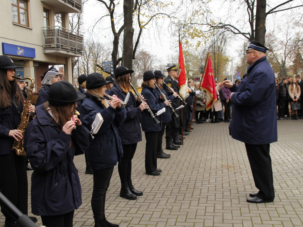 Pomnik Marszałka Piłsudskiego odsłonięty