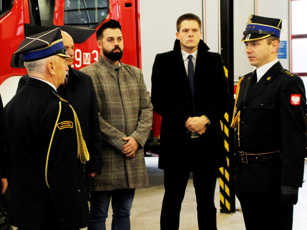 Szczęśliwy - prezentowy poniedziałek dla strażaków