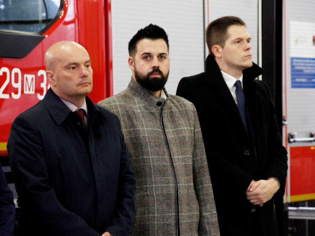 Szczęśliwy - prezentowy poniedziałek dla strażaków