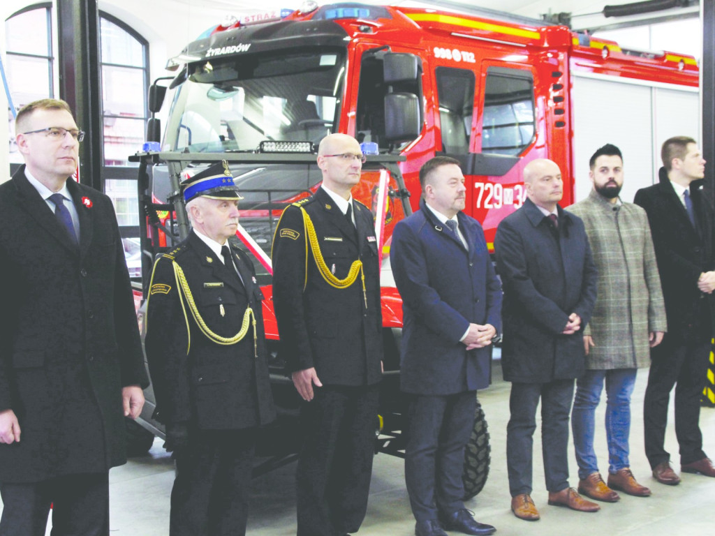 Szczęśliwy - prezentowy poniedziałek dla strażaków