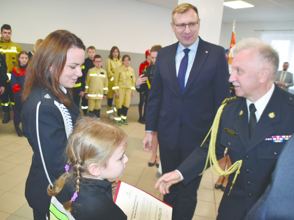 Szczęśliwy - prezentowy poniedziałek dla strażaków