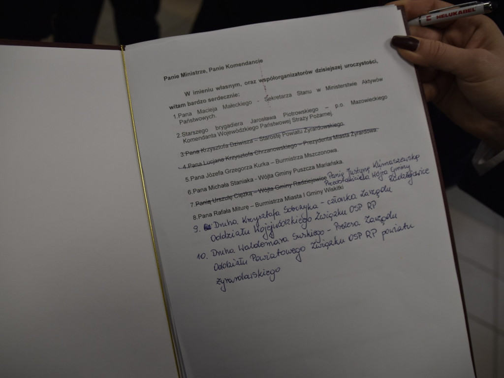 Szczęśliwy - prezentowy poniedziałek dla strażaków