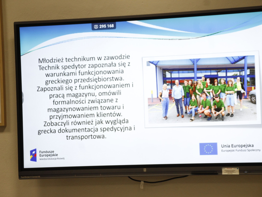 Włókiennik podsumował staż w Grecji