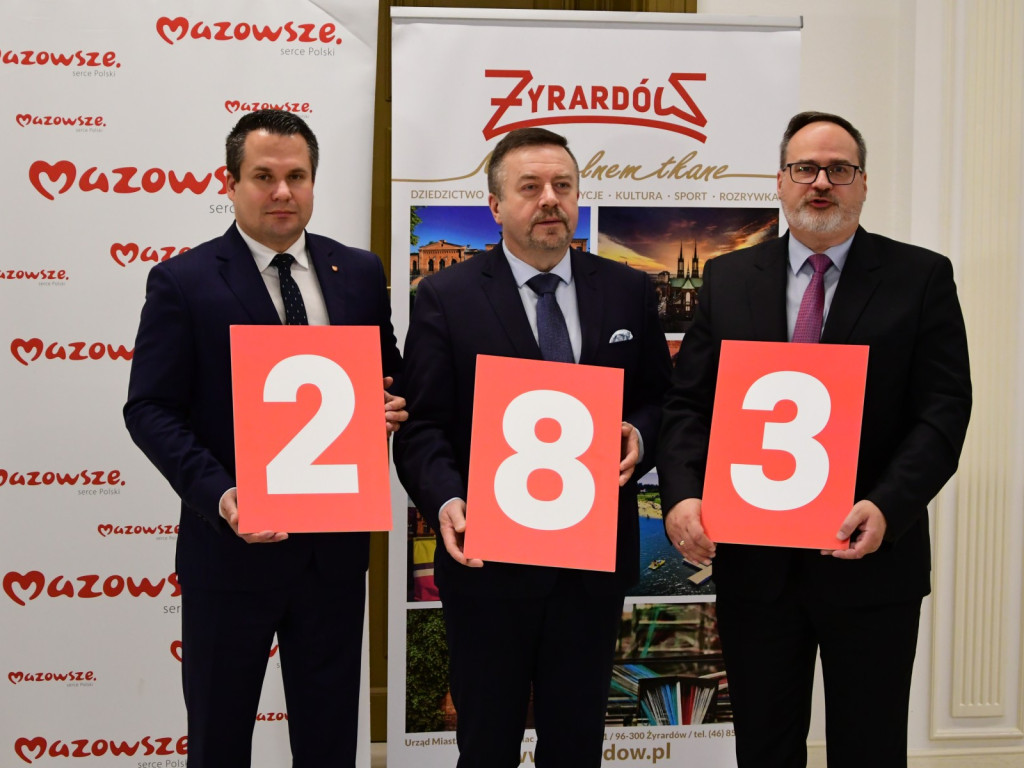 <strong>W Żyrardowie pojawiła się tajemnicza cyfra - 283</strong>