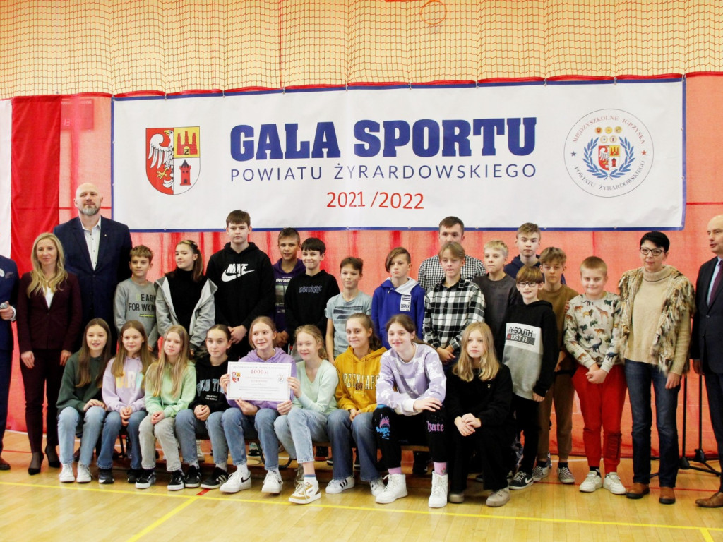 Nagrodzono najlepszych sportowców w powiecie żyrardowskim