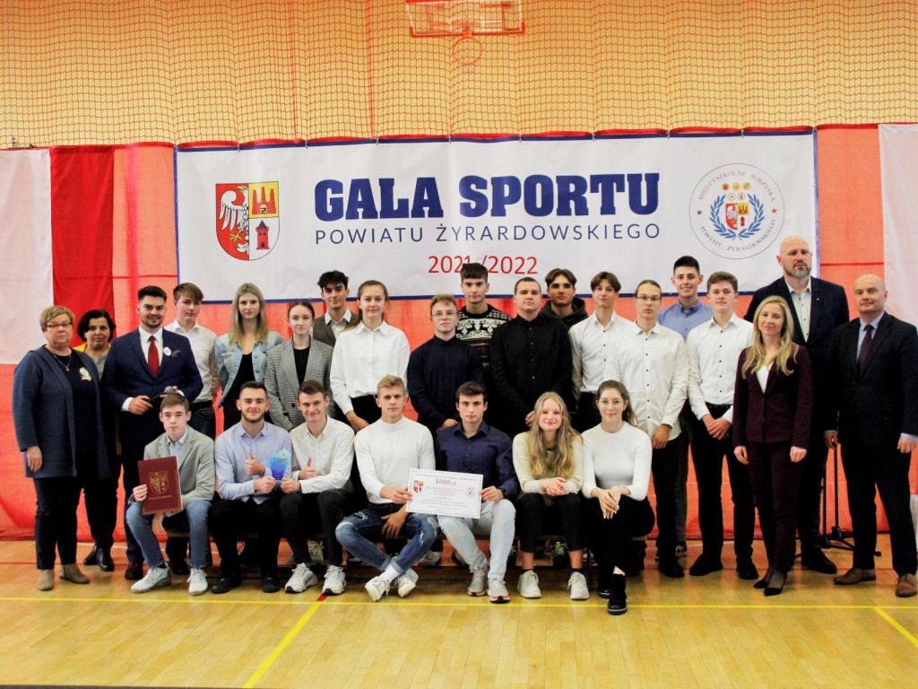 Nagrodzono najlepszych sportowców w powiecie żyrardowskim