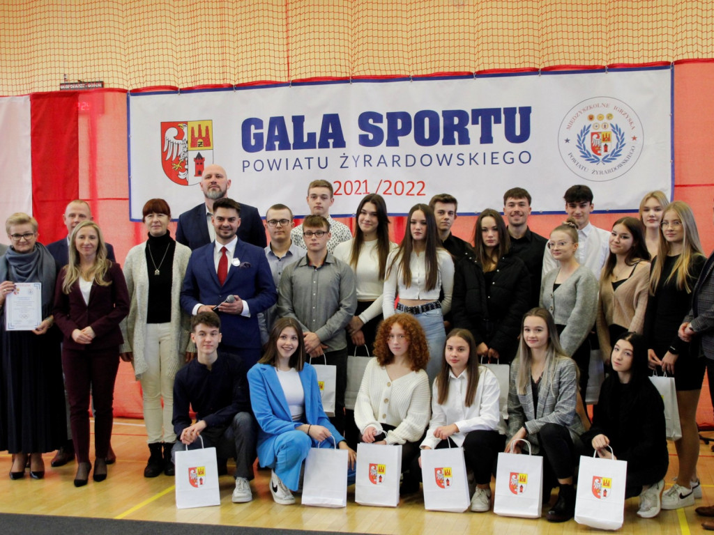 Nagrodzono najlepszych sportowców w powiecie żyrardowskim