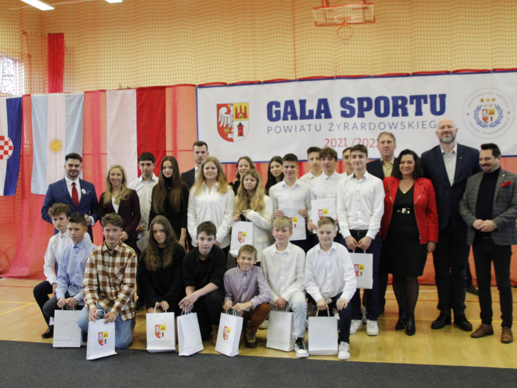 Nagrodzono najlepszych sportowców w powiecie żyrardowskim