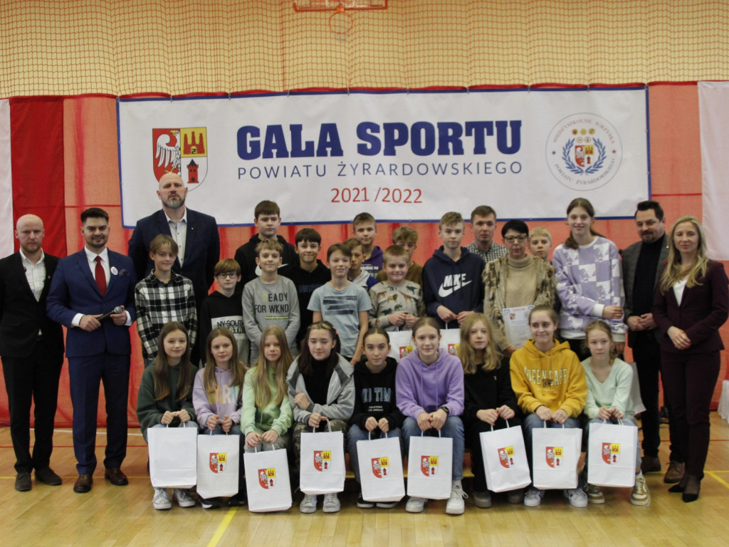 Nagrodzono najlepszych sportowców w powiecie żyrardowskim