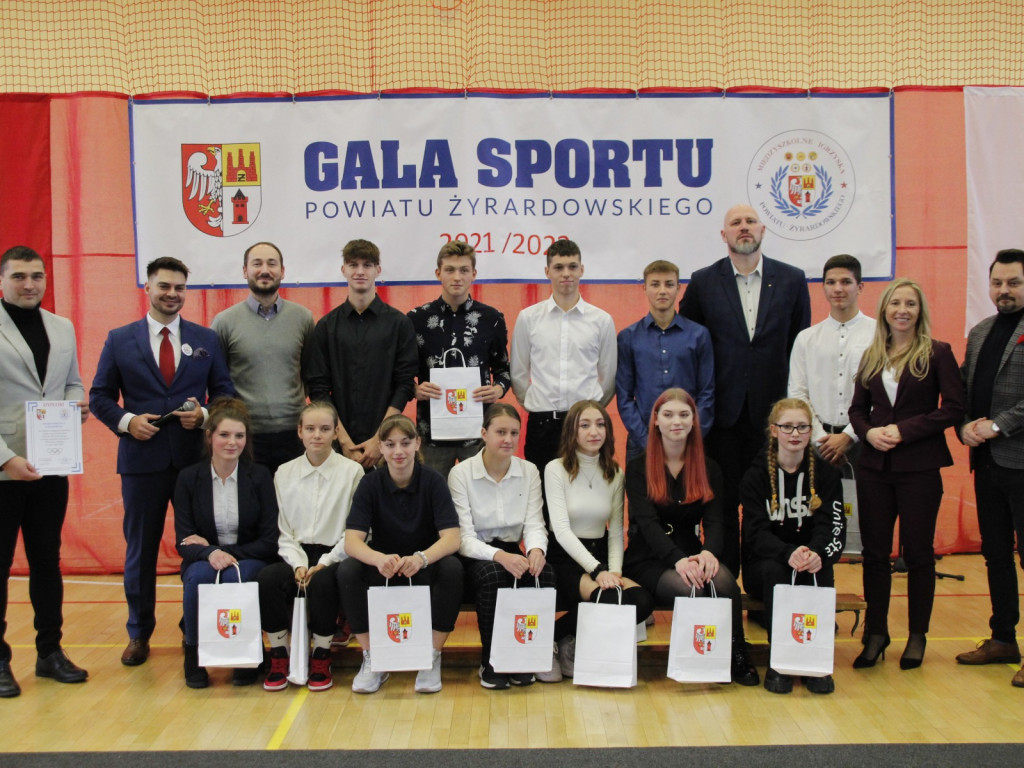 Nagrodzono najlepszych sportowców w powiecie żyrardowskim