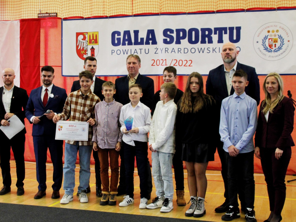 Nagrodzono najlepszych sportowców w powiecie żyrardowskim