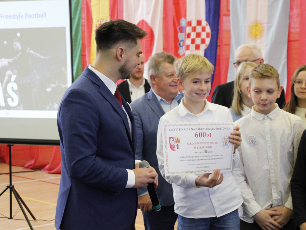 Nagrodzono najlepszych sportowców w powiecie żyrardowskim