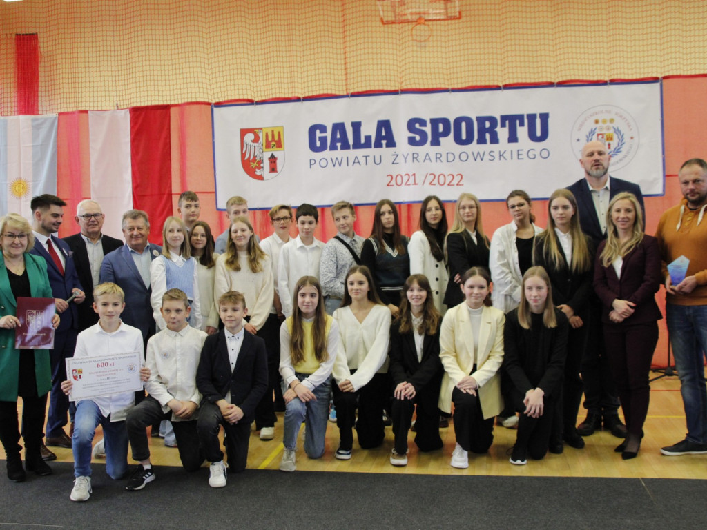 Nagrodzono najlepszych sportowców w powiecie żyrardowskim