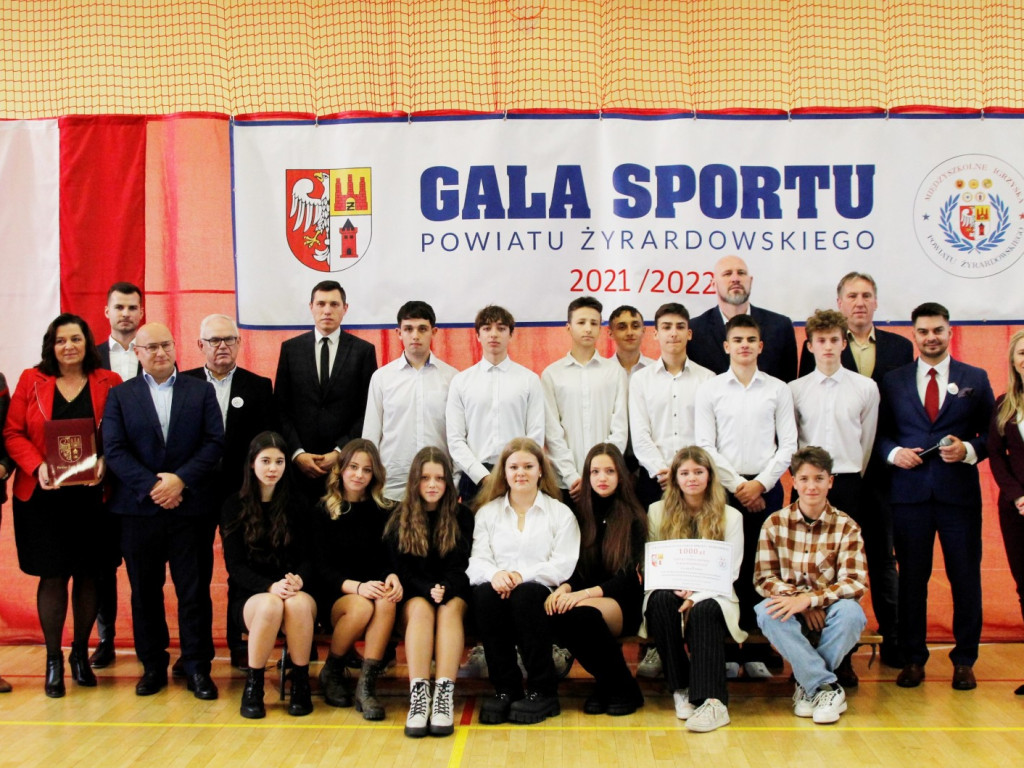 Nagrodzono najlepszych sportowców w powiecie żyrardowskim