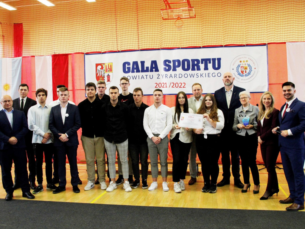 Nagrodzono najlepszych sportowców w powiecie żyrardowskim