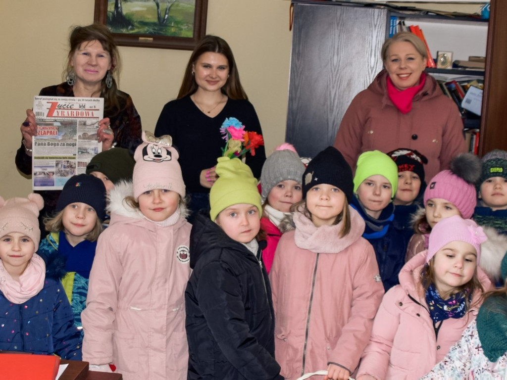Miła niespodzianka od przedszkolaków z Miejskiego Integracyjnego Przedszkola nr 10