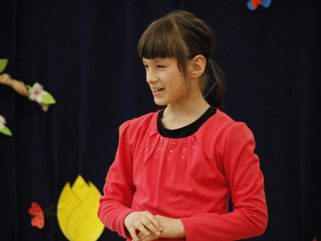 Wyjątkowe wiosenne recytacje klas integracyjnych