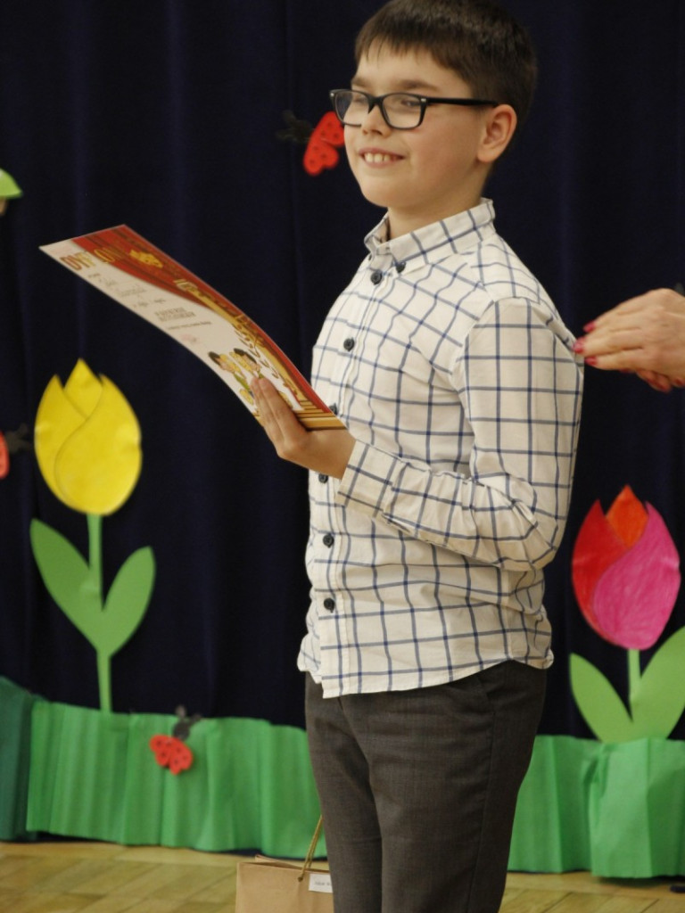 Wyjątkowe wiosenne recytacje klas integracyjnych