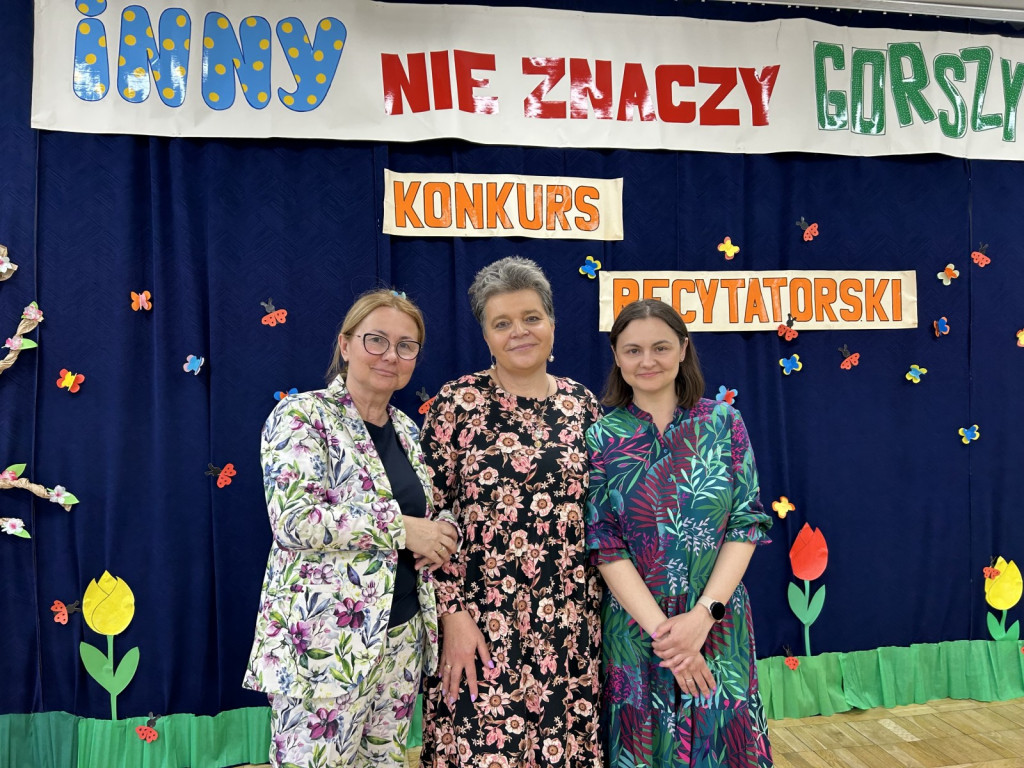 Wyjątkowe wiosenne recytacje klas integracyjnych