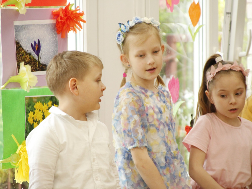 Wyjątkowe wiosenne recytacje klas integracyjnych