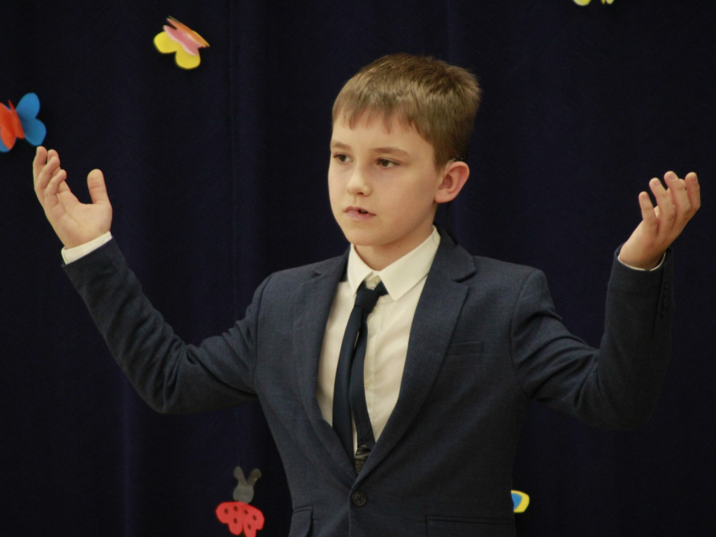 Wyjątkowe wiosenne recytacje klas integracyjnych