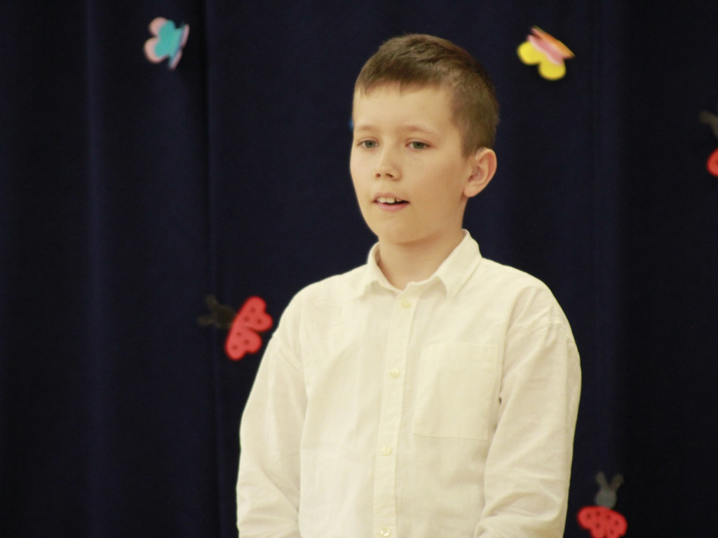 Wyjątkowe wiosenne recytacje klas integracyjnych