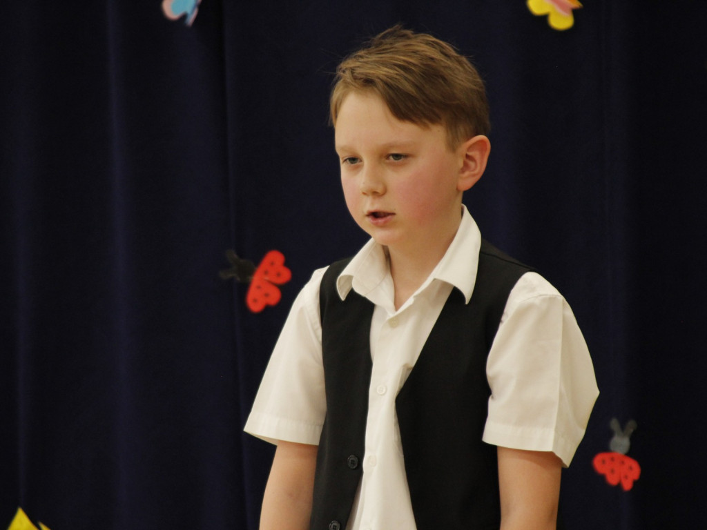 Wyjątkowe wiosenne recytacje klas integracyjnych