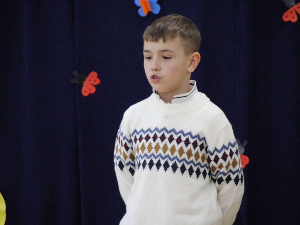 Wyjątkowe wiosenne recytacje klas integracyjnych