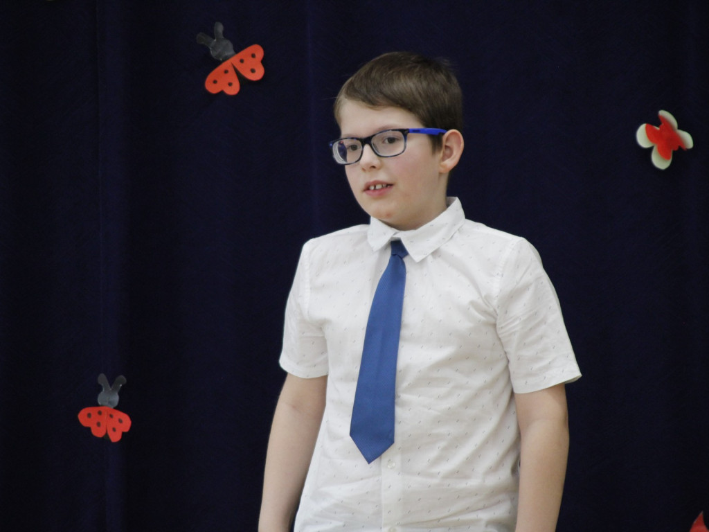 Wyjątkowe wiosenne recytacje klas integracyjnych