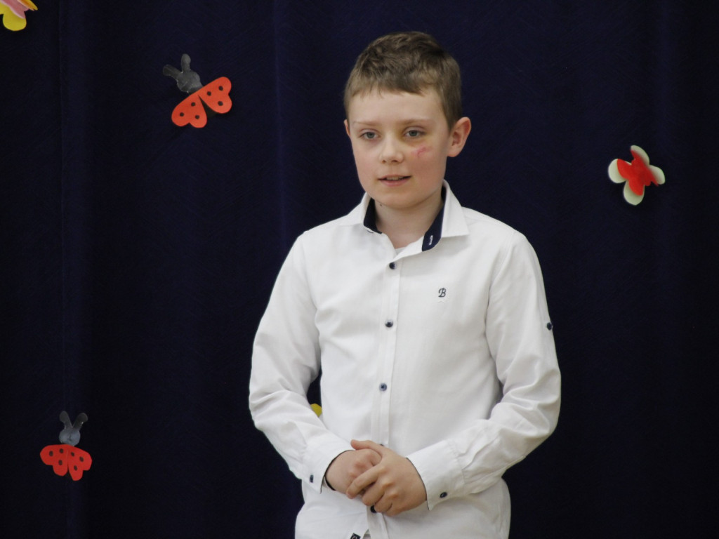 Wyjątkowe wiosenne recytacje klas integracyjnych