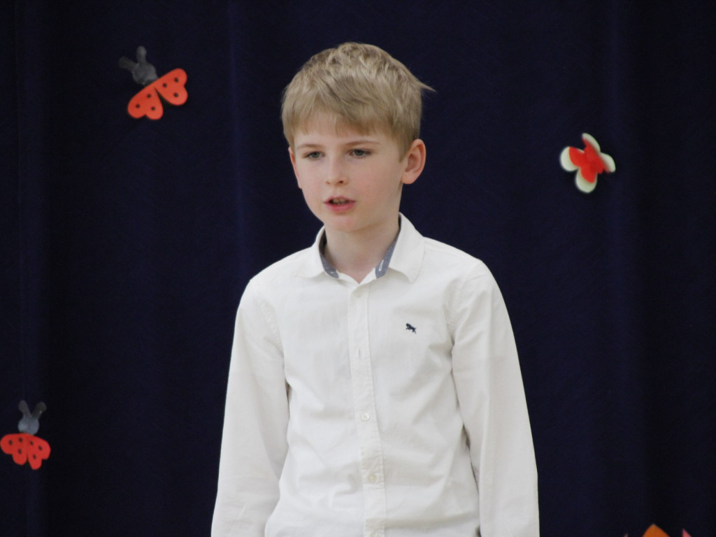 Wyjątkowe wiosenne recytacje klas integracyjnych